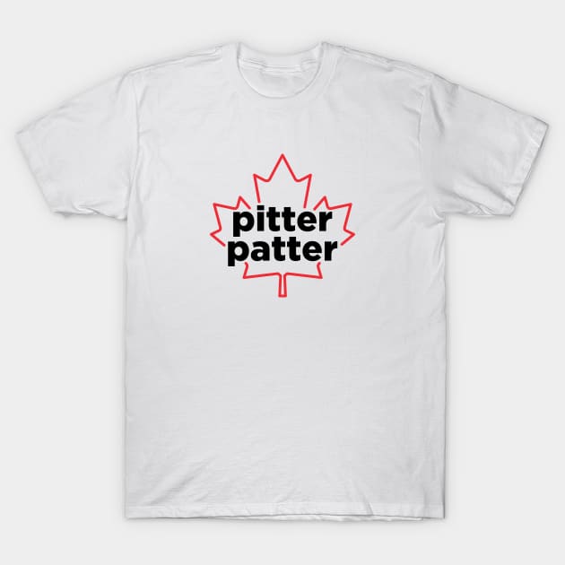 Pitter Patter T-Shirt by J31Designs